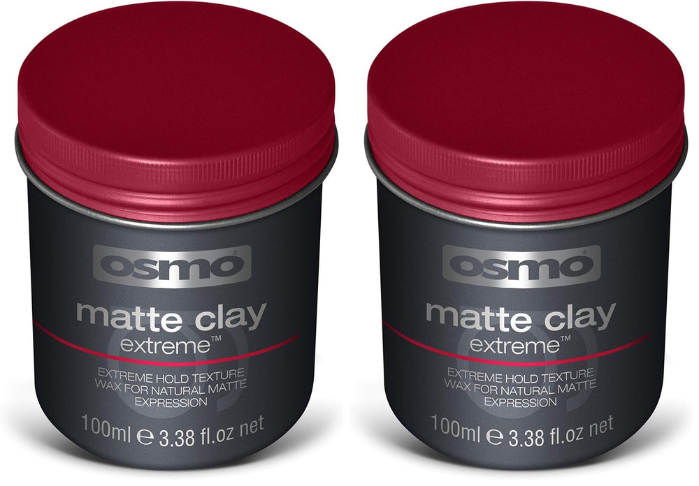 Osmo Matte Clay Extreme Hold jar front view