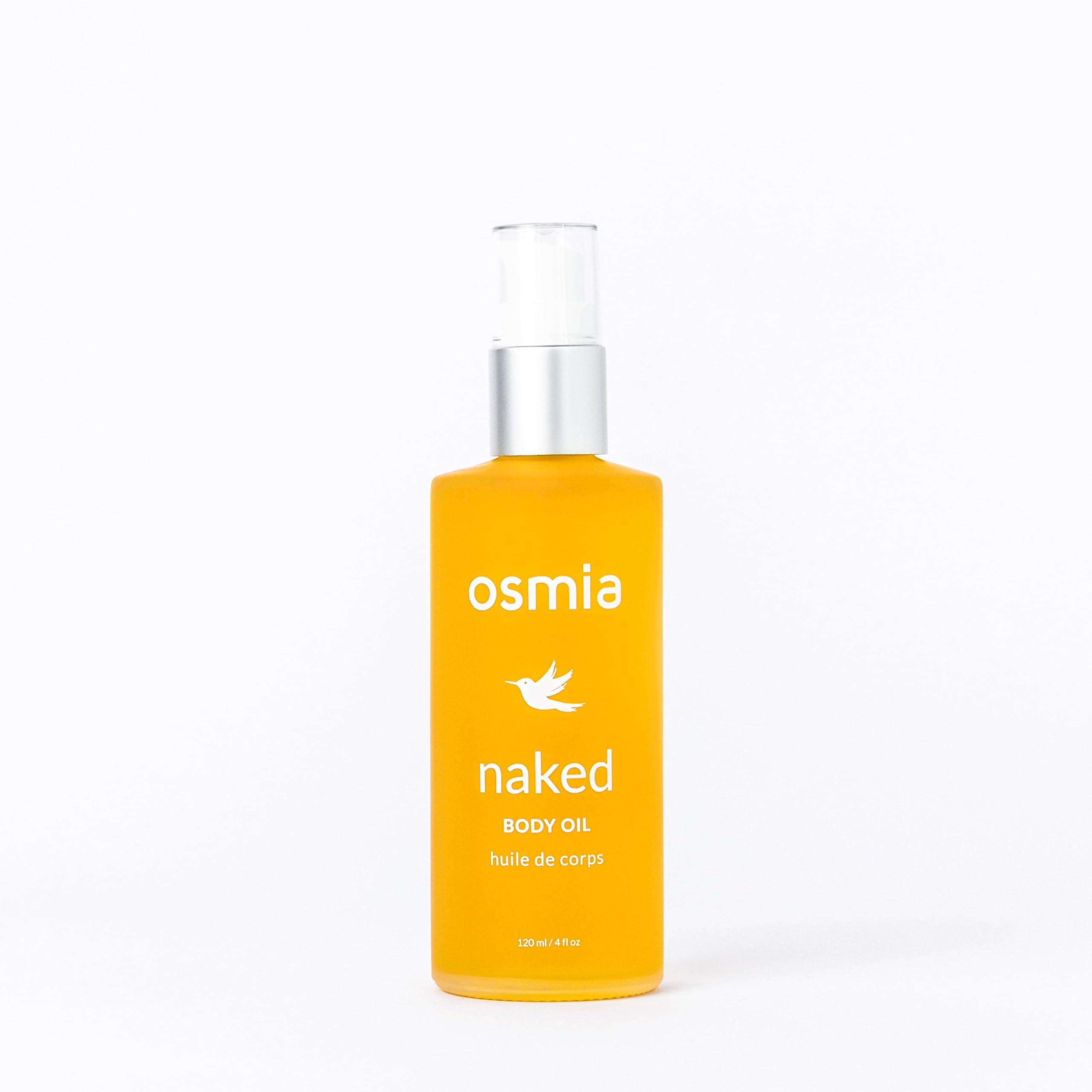 Osmia Naked Body Oil texture close-up highlighting velvety feel.