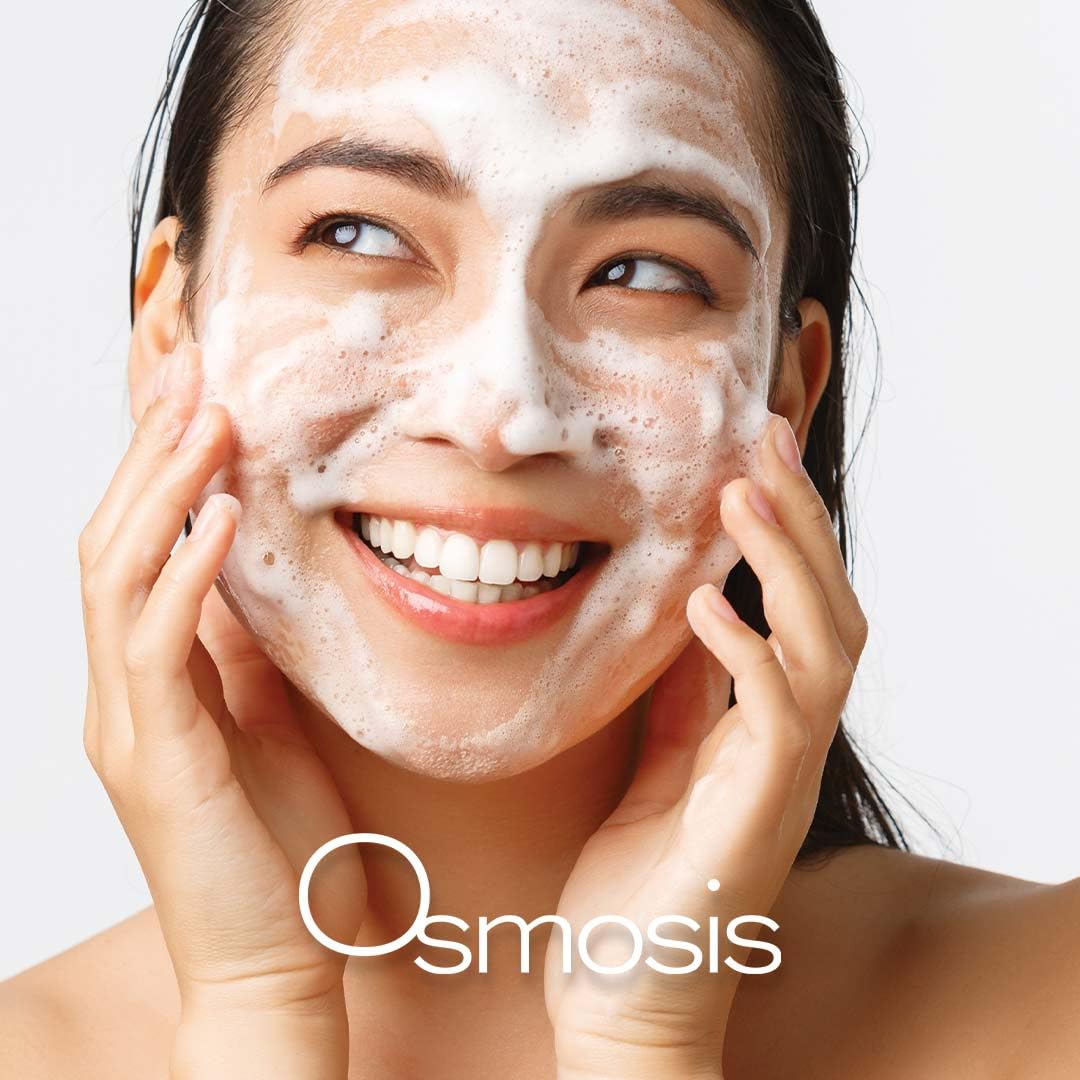 OSMOSIS CLEANSE after-use skin feels refreshed and comfortable.