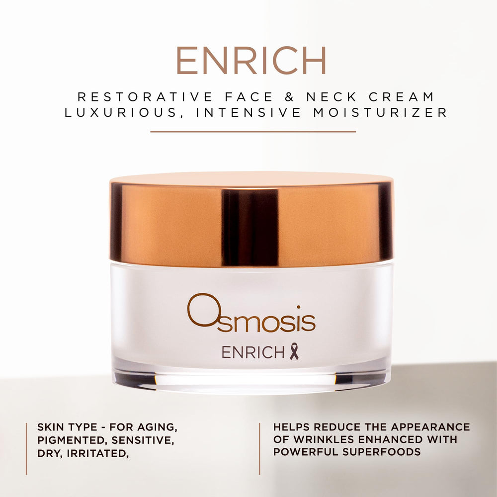 OSMOSIS ENRICH with Chirata and fruit oils close-up of nourishing blend