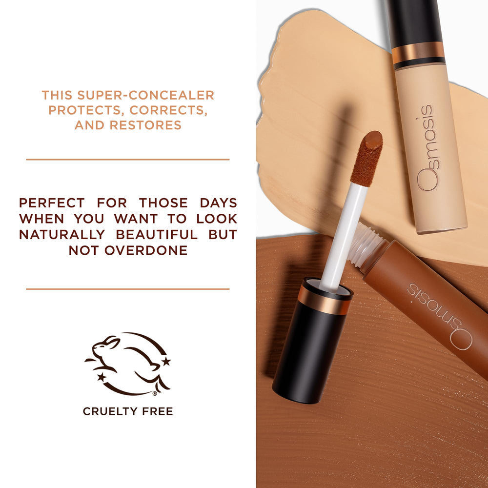 Osmosis Flawless Concealer buildable coverage for medium to full looks.
