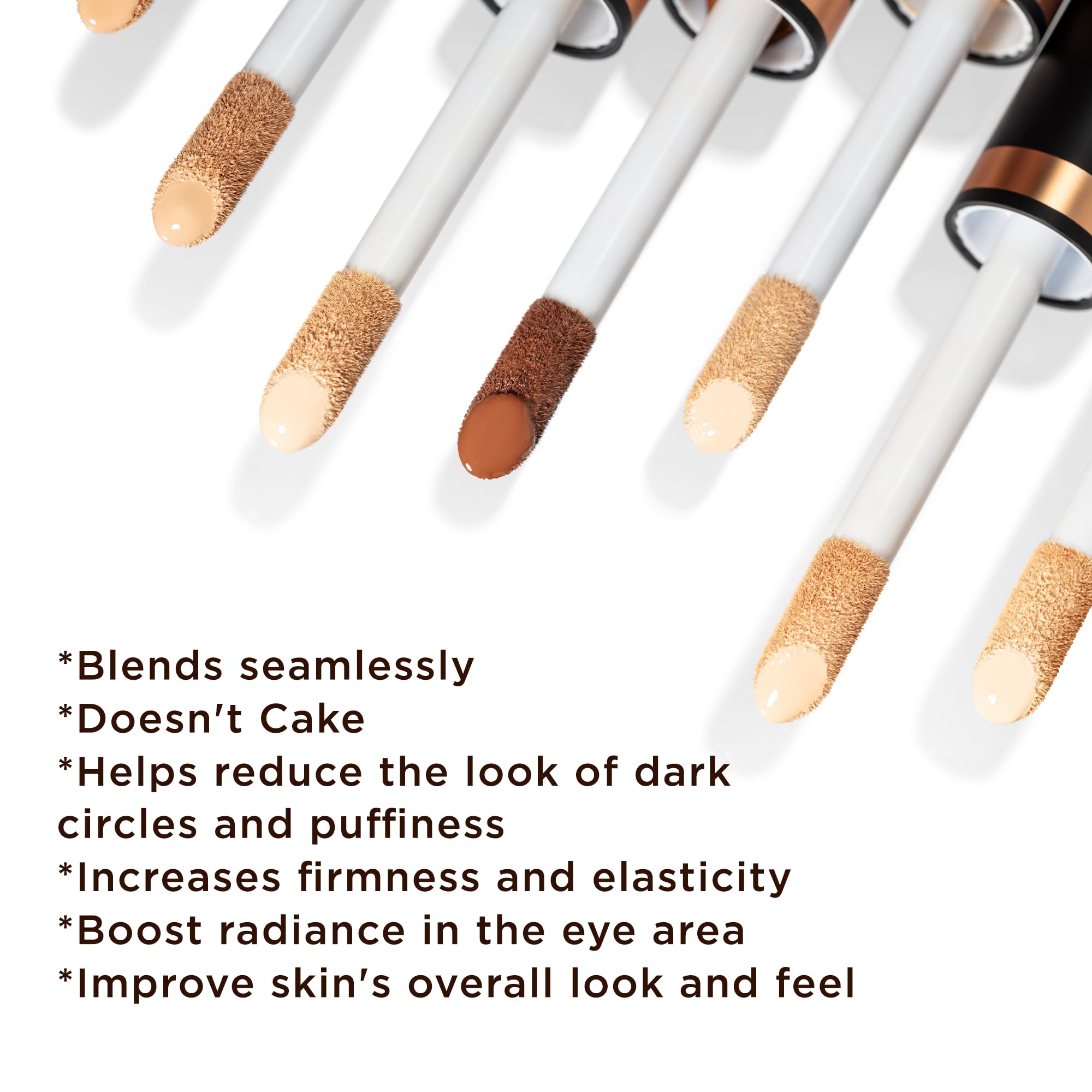 Osmosis Flawless Concealer under-eye application delivers lightweight coverage with a natural look.