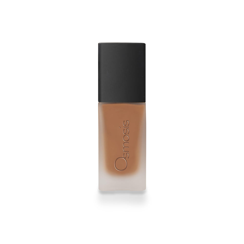 Osmosis Flawless Foundation pump enables precise, mess-free application.