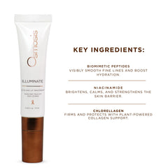 OSMOSIS Illuminate under-eye application with gentle hydration