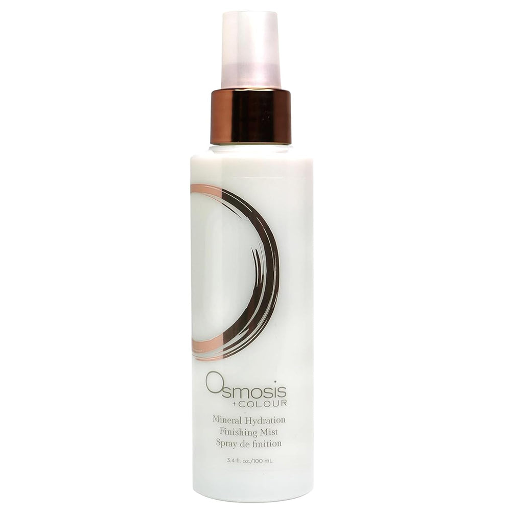 OSMOSIS Mineral Hydration Mist bottle refreshing makeup for radiant skin.