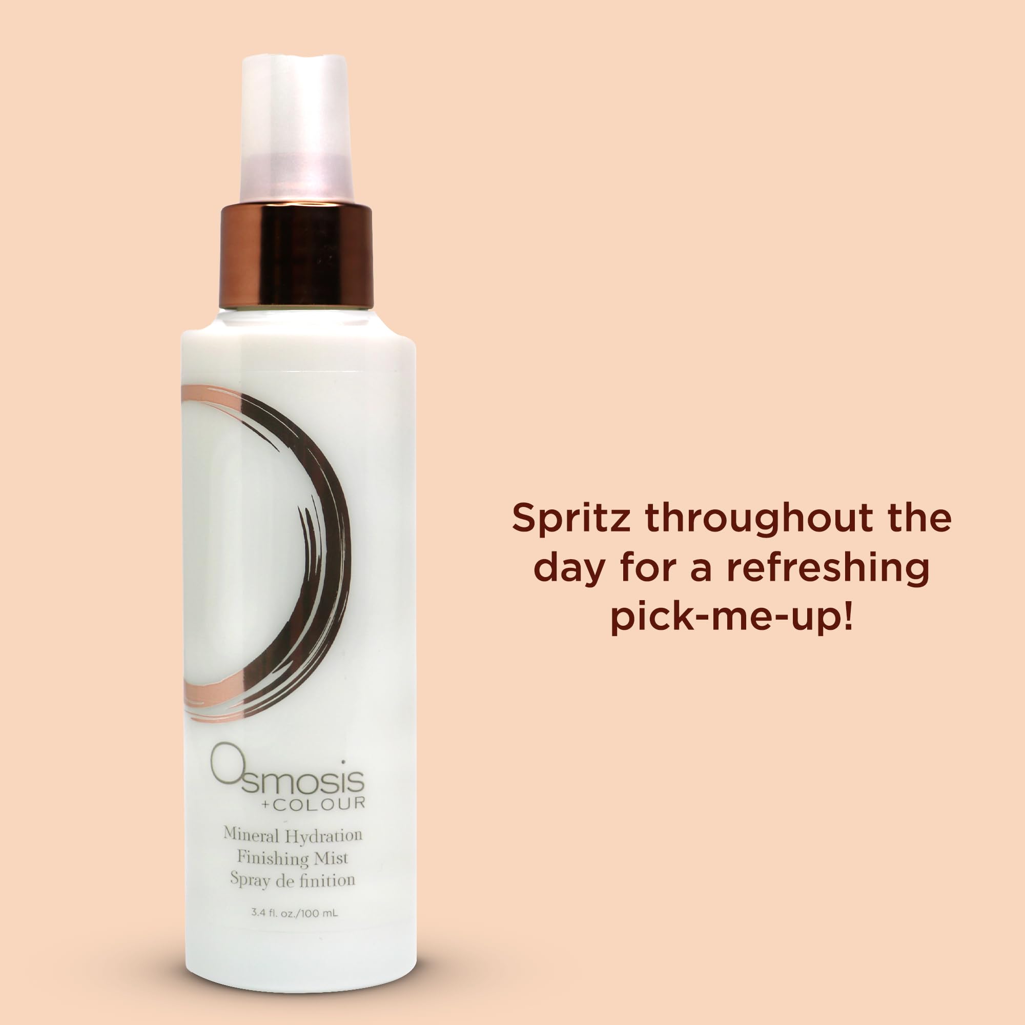 OSMOSIS Mineral Hydration Mist travel size for easy hydration on the go.