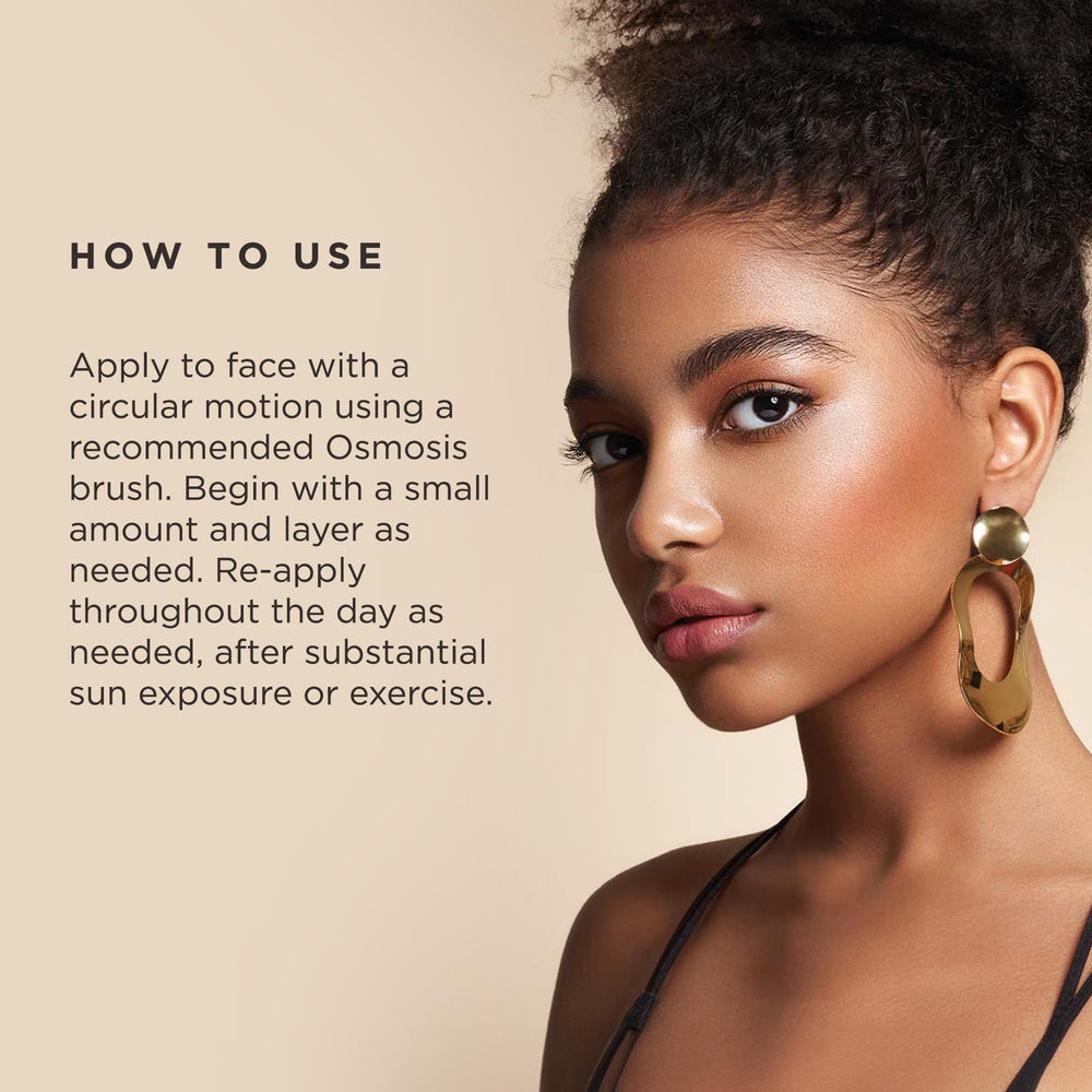 Application swatch demonstrates smooth, long-wearing coverage in natural light.