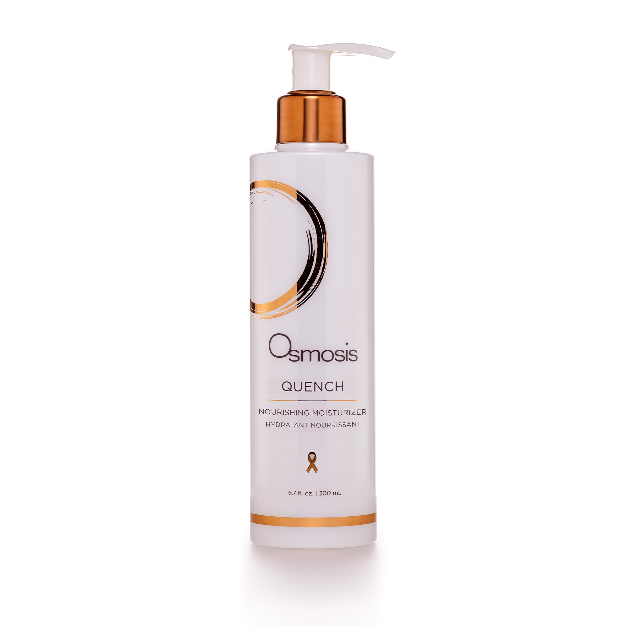 OSMOSIS Quench daily moisturizer bottle ready for hydration.