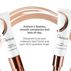 OSMOSIS Radiance Primer on hand demonstrates easy, even blending