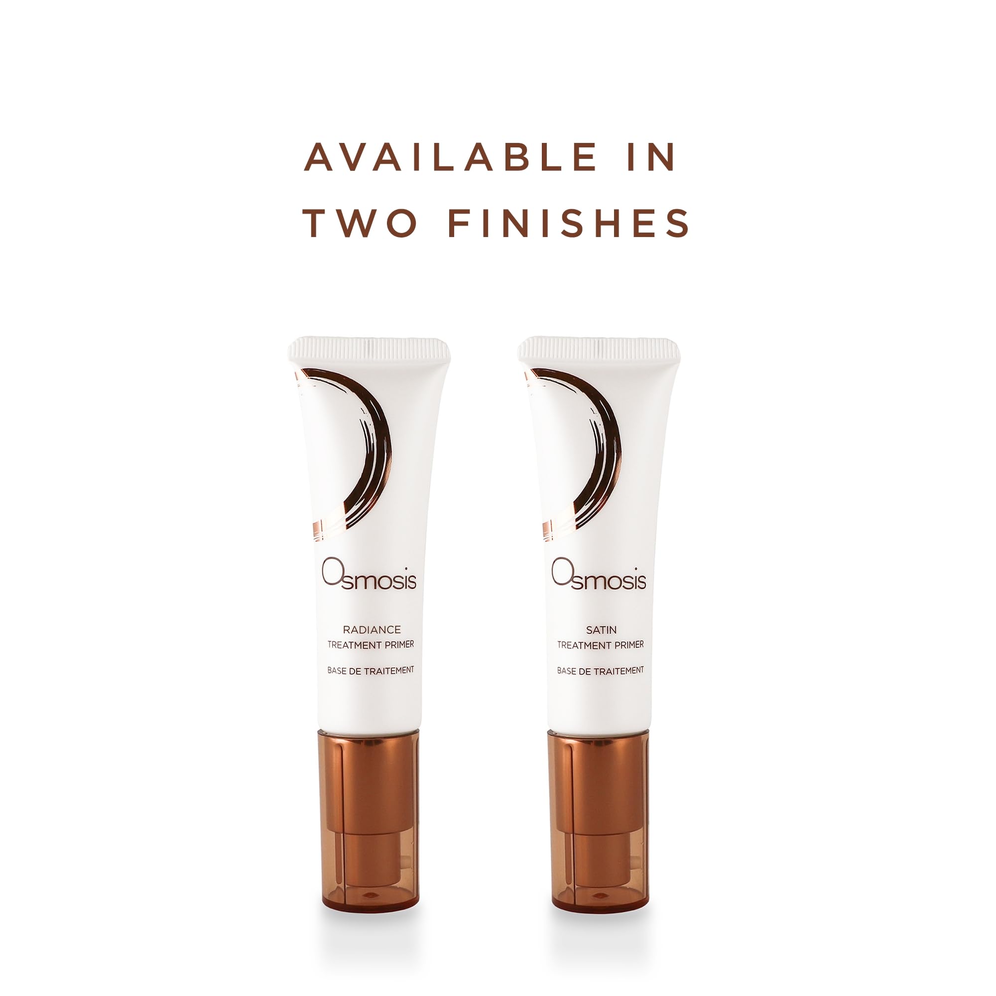 OSMOSIS Radiance Primer creates a smoother-looking skin texture overall
