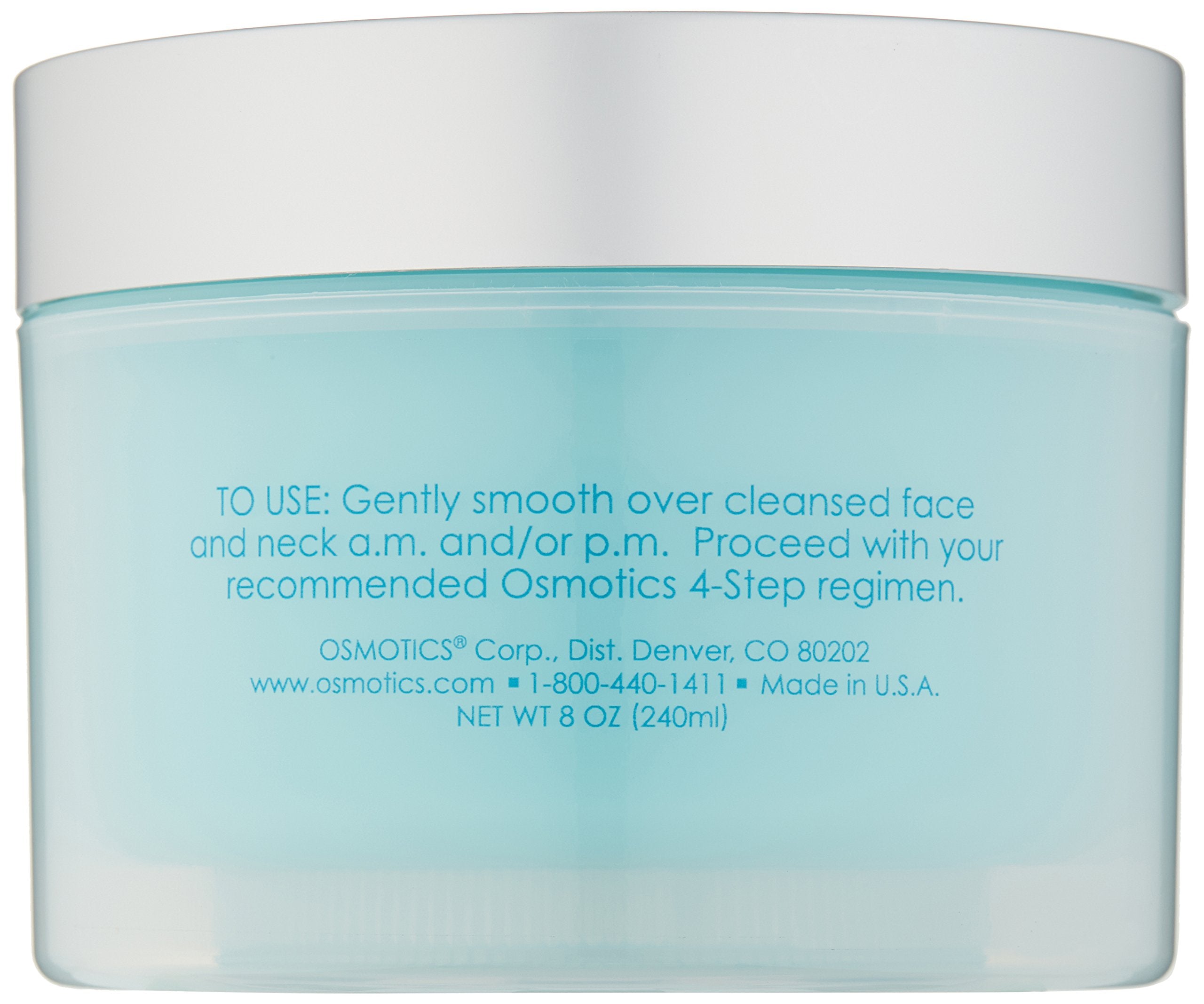 Osmotics Blue Copper 5 firming elasticity repair USA made label indicates quality