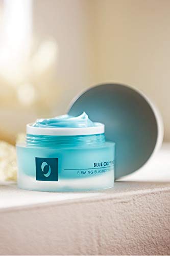 Osmotics Blue Copper 5 texture close-up with silky, non-greasy finish.