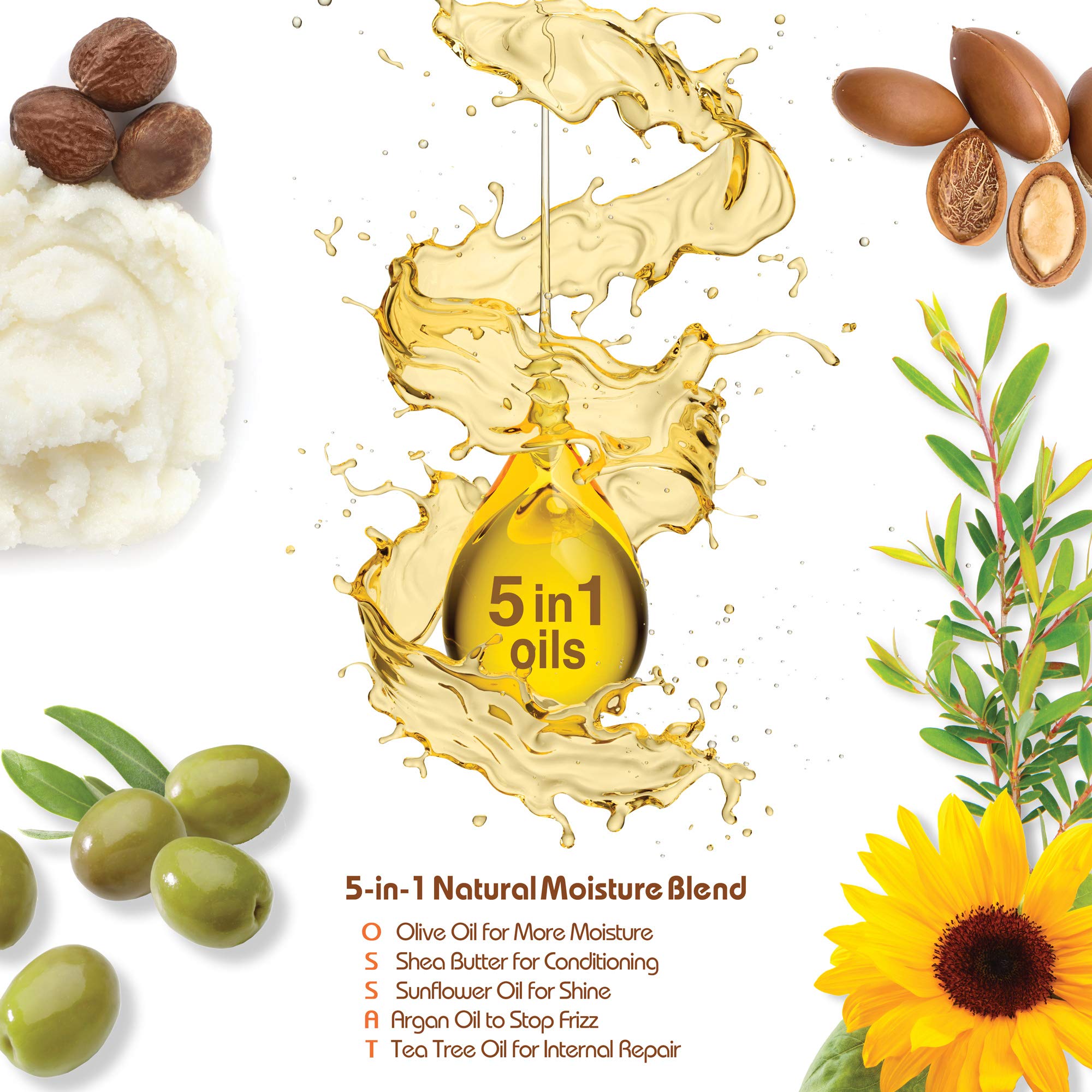 OSSAT Naturals Ossat Form & Hold Wax OSS7834 defines curls and waves with a soft setting