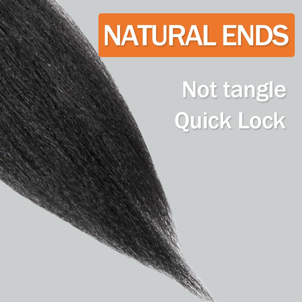Osuntress no-tangle prestretched hair seals easily after dipping