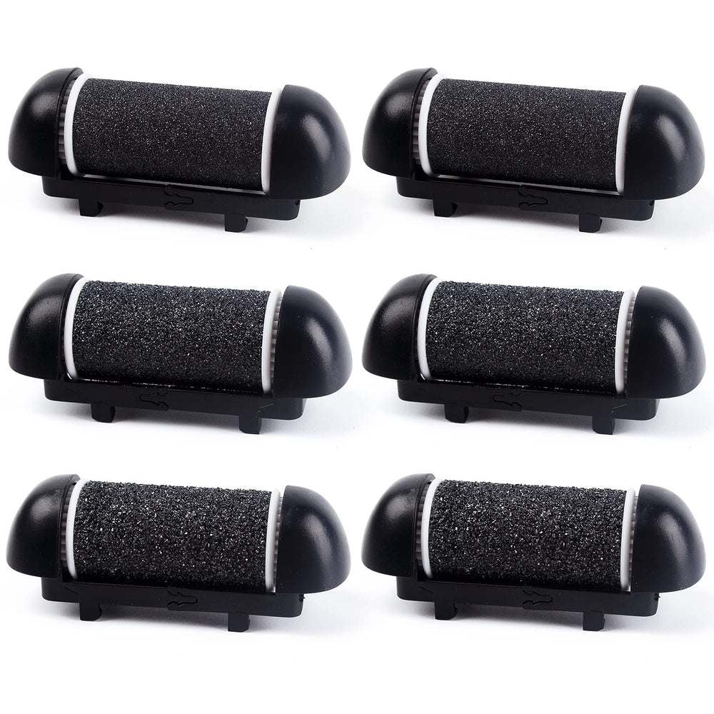 OTAZWA 6-pack extra coarse roller heads for fast callus removal.
