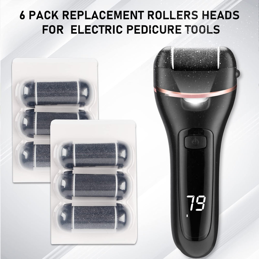OTAZWA extra coarse roller head close-up highlights gritty texture for tough skin.
