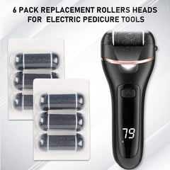 OTAZWA extra coarse roller head close-up highlights gritty texture for tough skin.