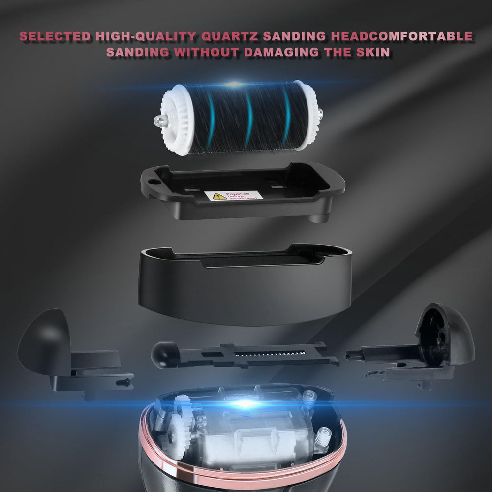 OTAZWA USB rechargeable system enables cordless pedicure on the go.