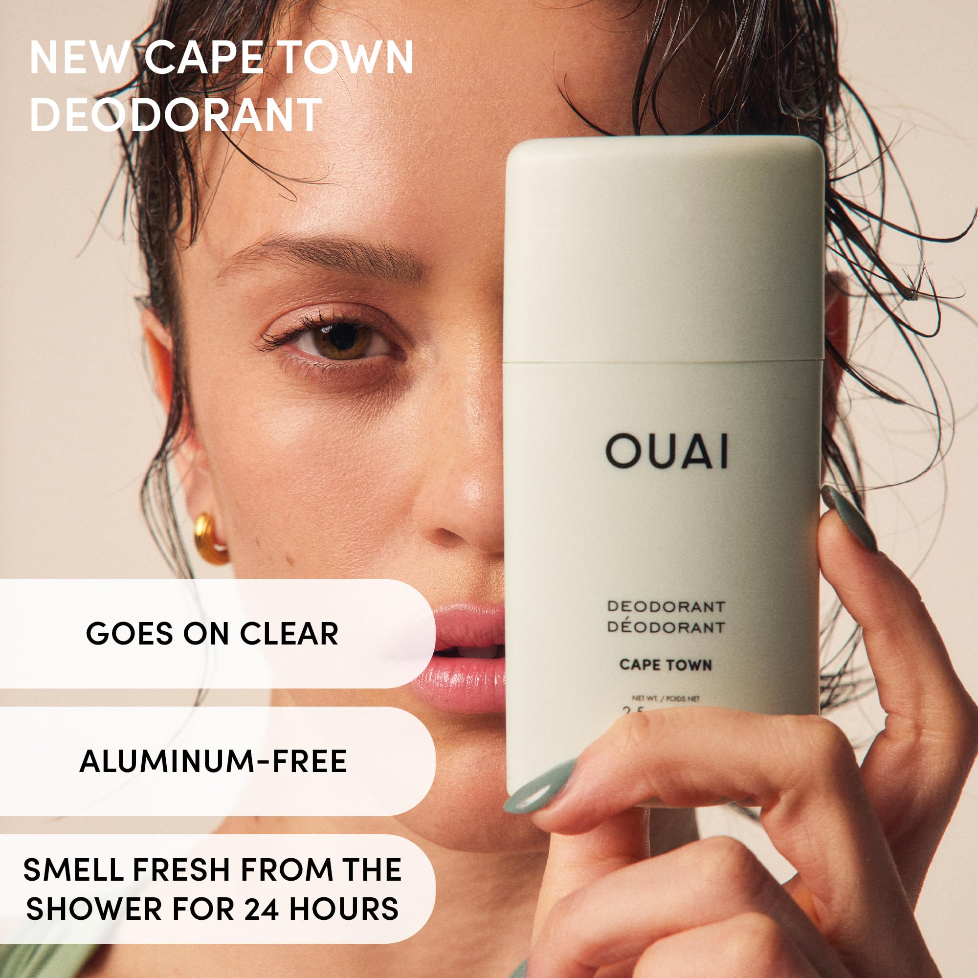Cape Town fragrance notes ginger, wet grass, and basil illustrated for sensory appeal.