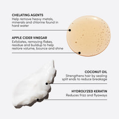 OUAI Medium Conditioner bottle close-up emphasizing hydration for medium-length hair.