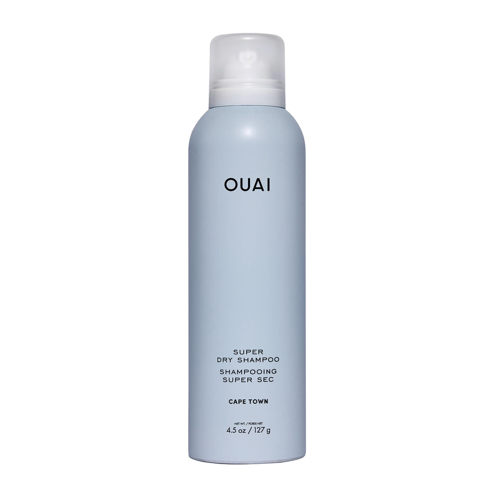 OUAI Super Dry Shampoo bottle with Cape Town scent for quick refresh