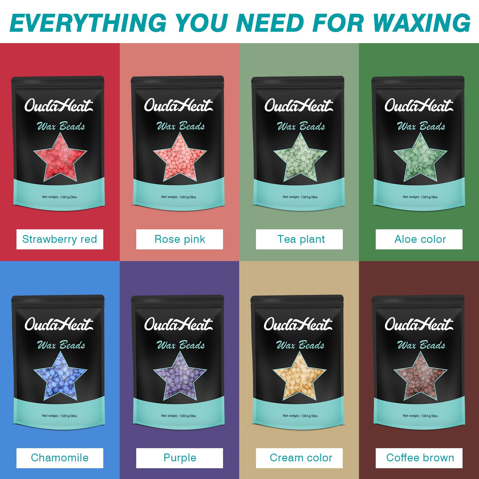 OudaHeat at-home wax kit delivering salon-grade results