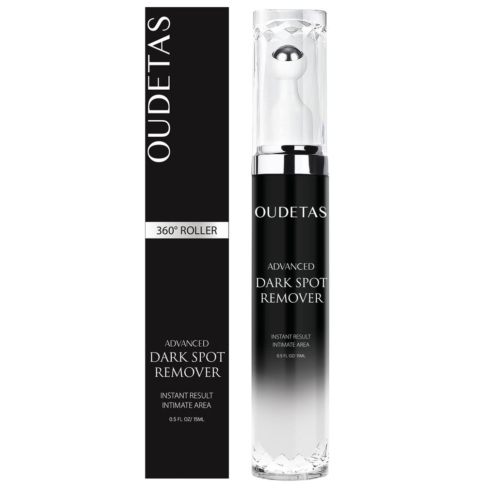 Oudetas Dark Spot Remover face roller targets sun spots for a smoother complexion.