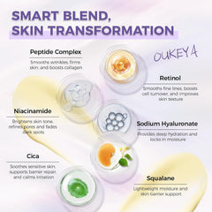 OUKEYA sea buckthorn and chamomile extracts protect and nourish skin