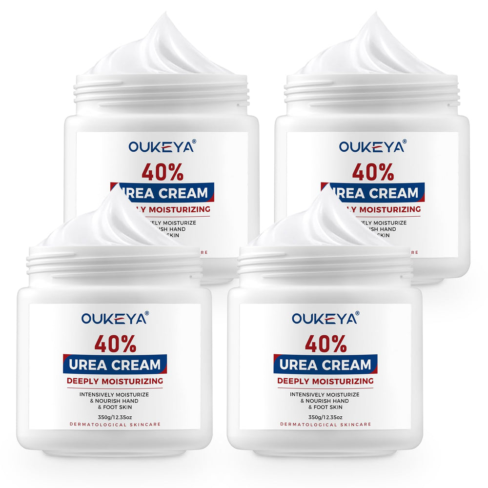 OUKEYA Urea Cream 40% in box for dry skin on feet and hands