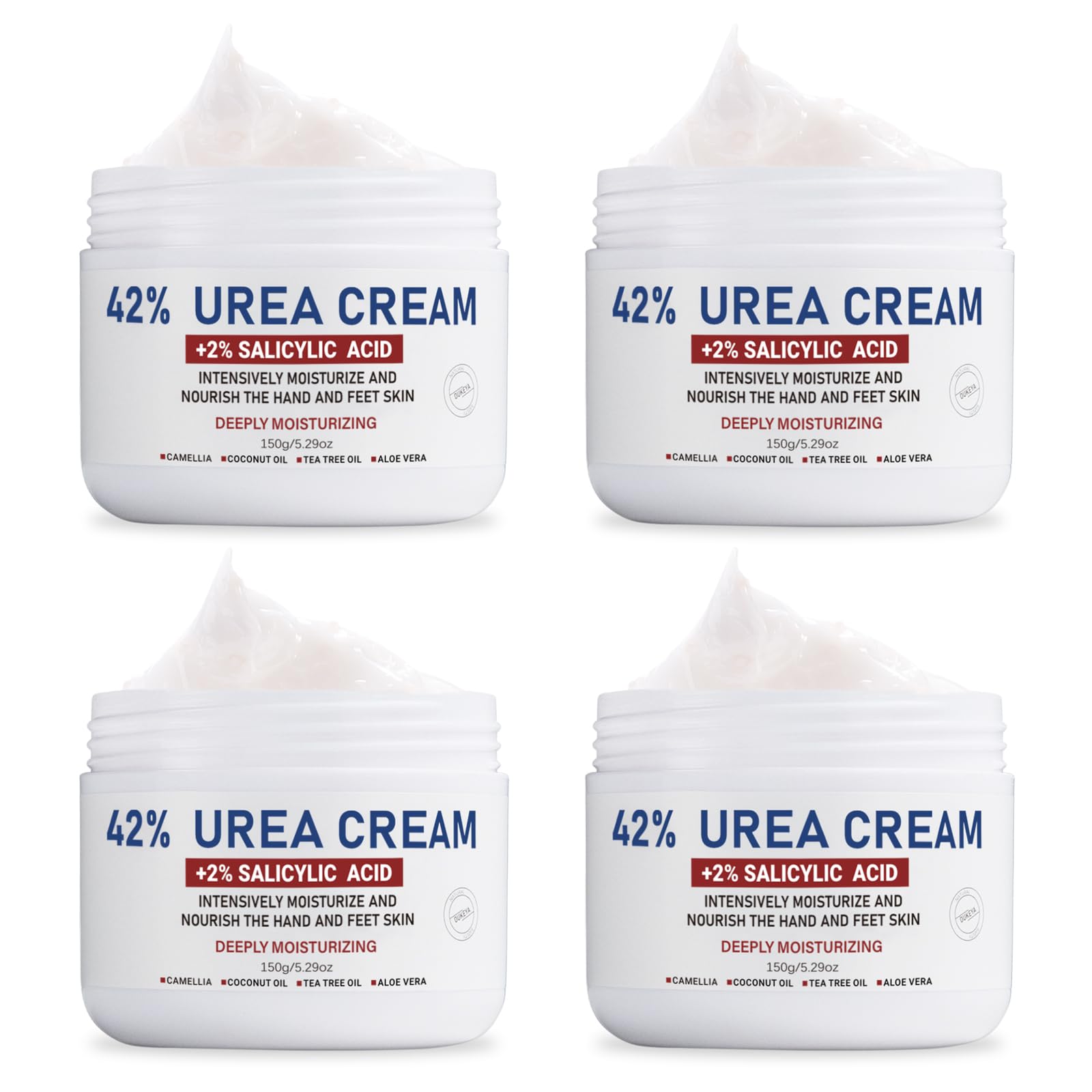 OUKEYA urea cream 42% tube supports deep hydration for dry skin.