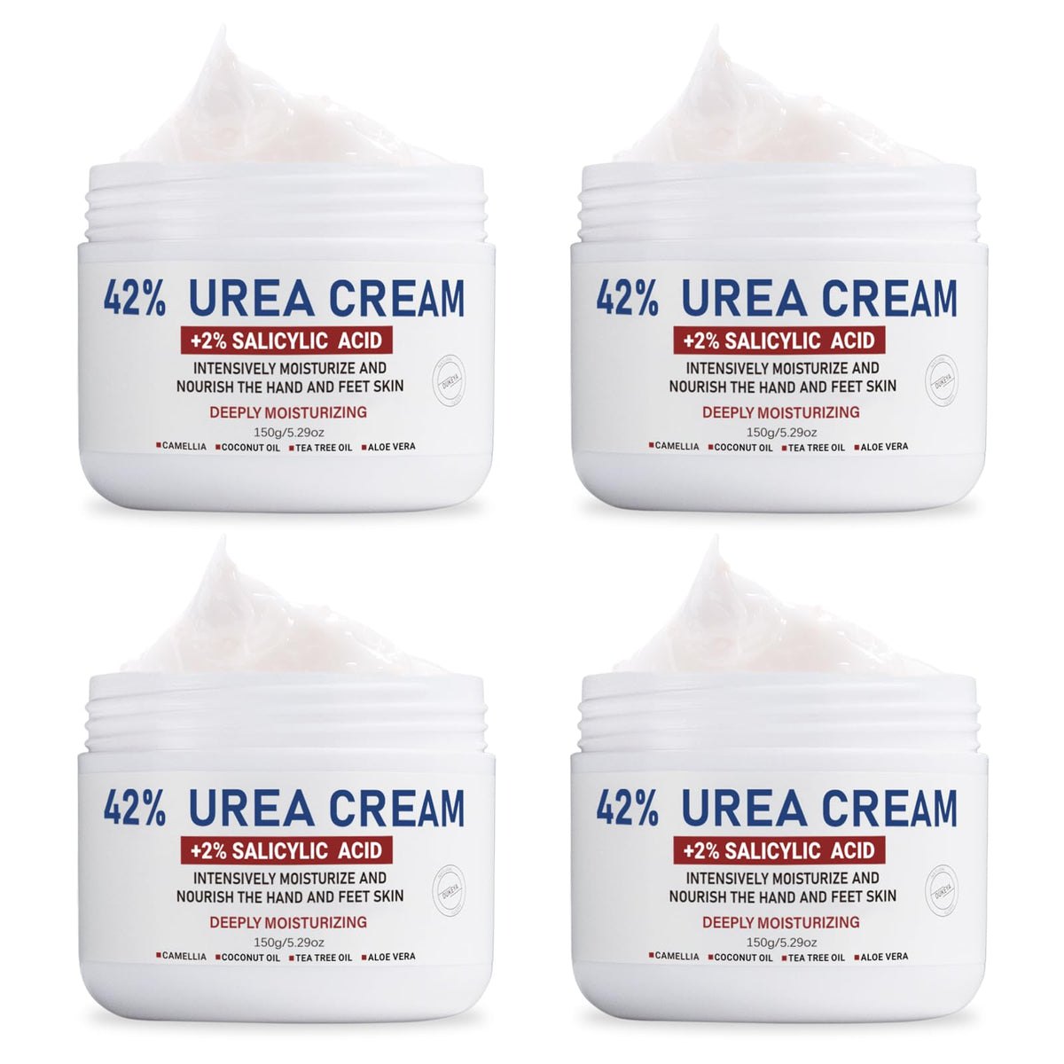 OUKEYA urea cream 42% tube supports deep hydration for dry skin.