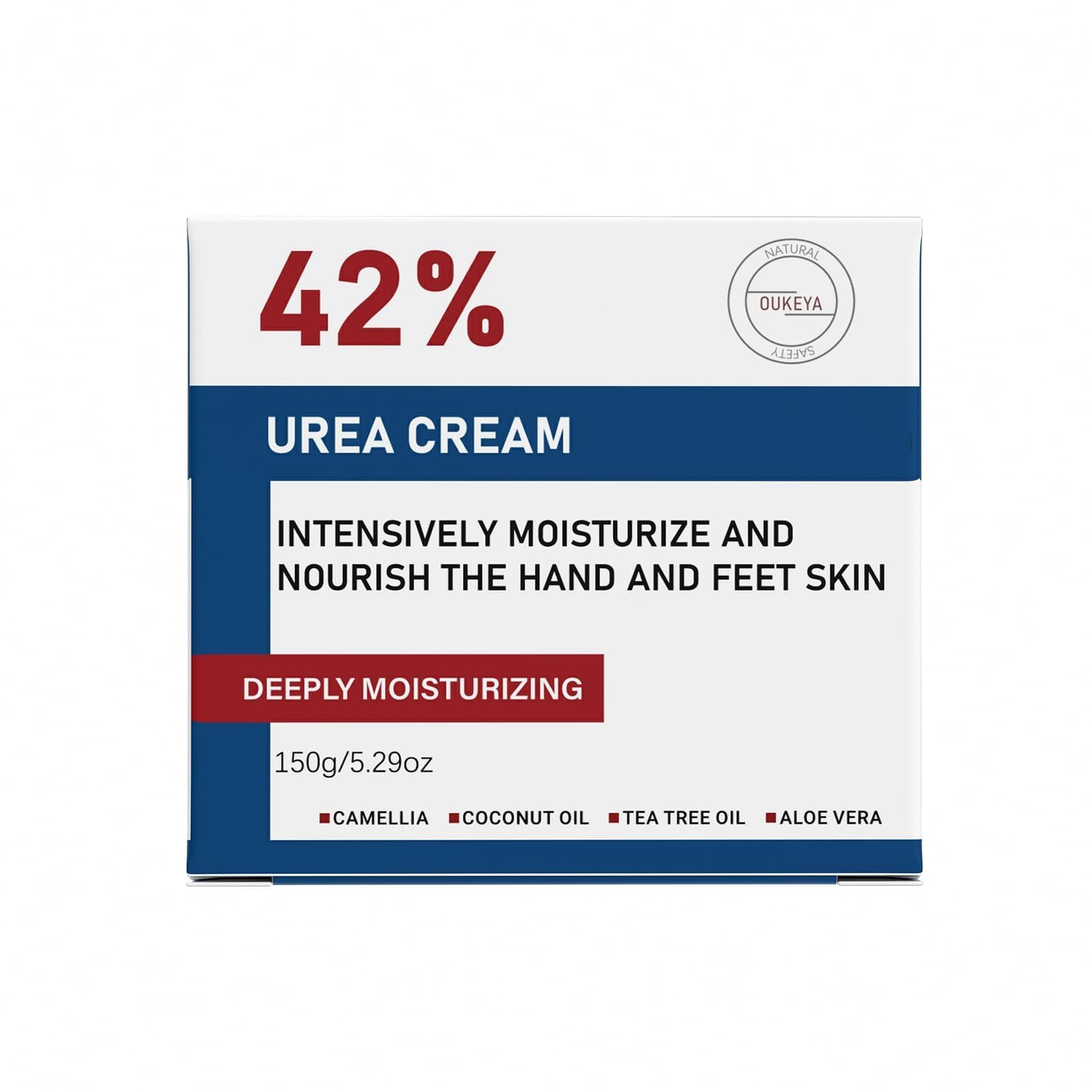 OUKEYA Urea Cream 42% fragrance-free formula suitable for sensitive skin