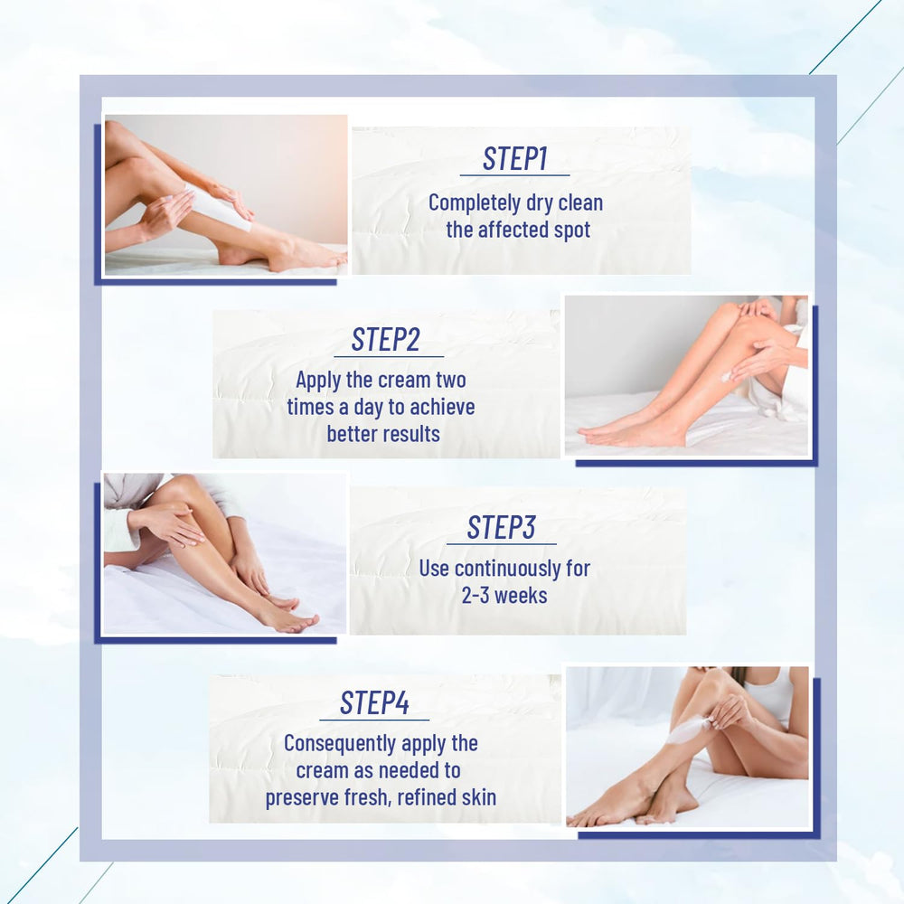 OUKEYA Urea Cream pump dispenses cleanly for easy application
