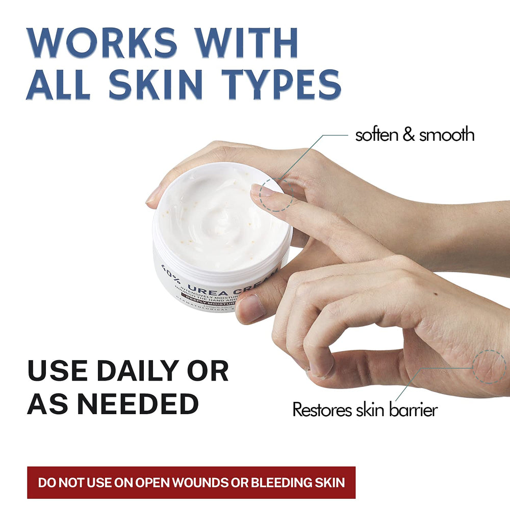 Evening skincare routine with OUKEYA Urea Cream