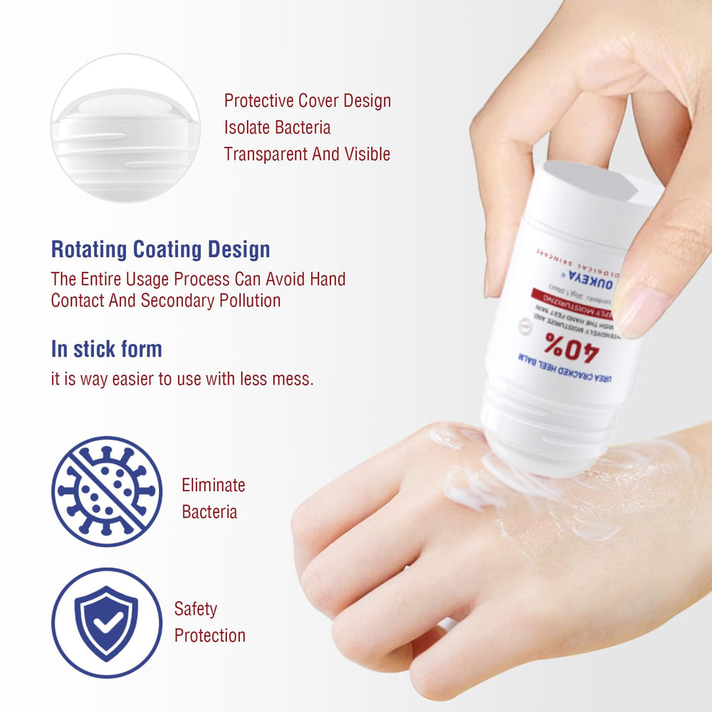 OUKEYA urea cream stick on elbow for softer, less dry skin
