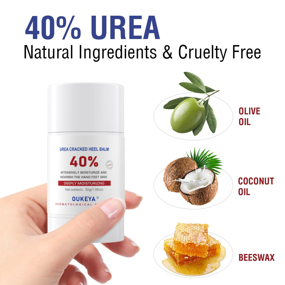 OUKEYA urea cream stick on knee to improve rough skin texture