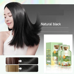 OUKPANE HUANG YI bubble hair dye pack tubes ready for application
