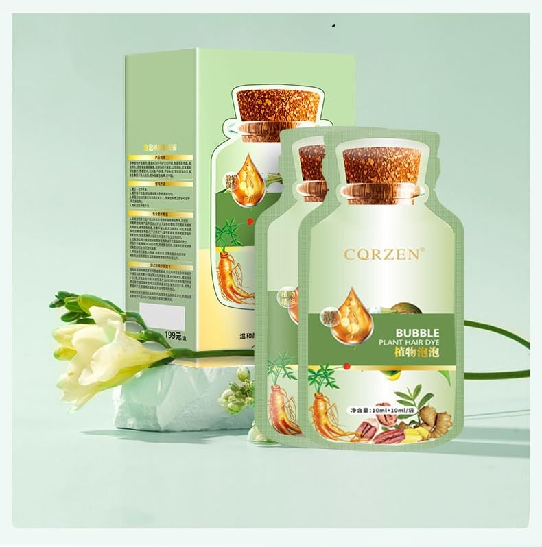OUKPANE HUANG YI bubble nourishing formula protects scalp