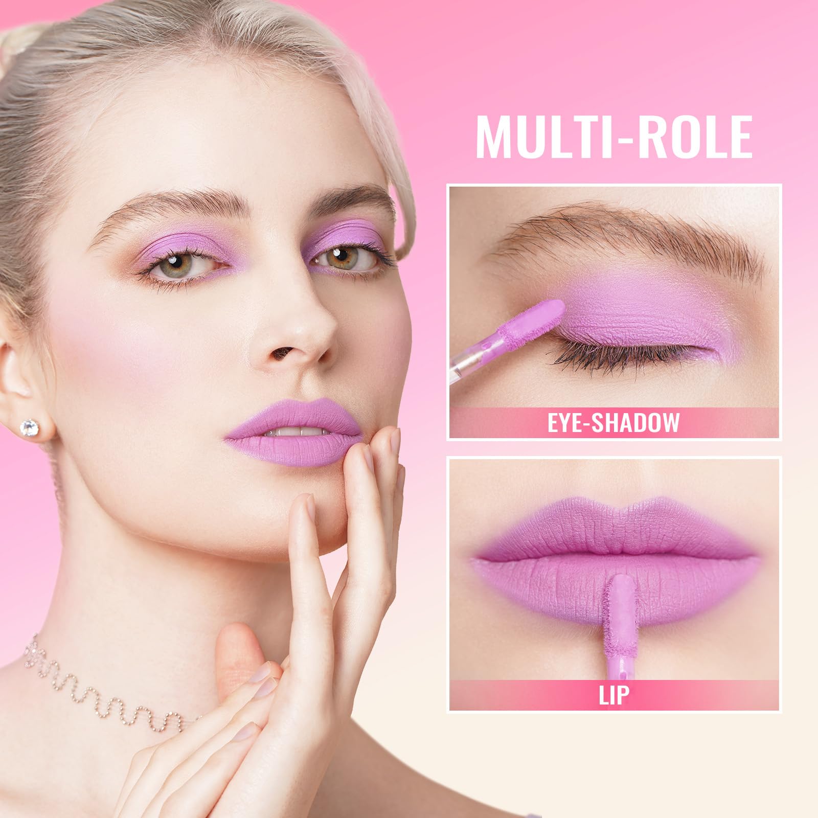 Oulac lip color swatch on skin reveals smooth application