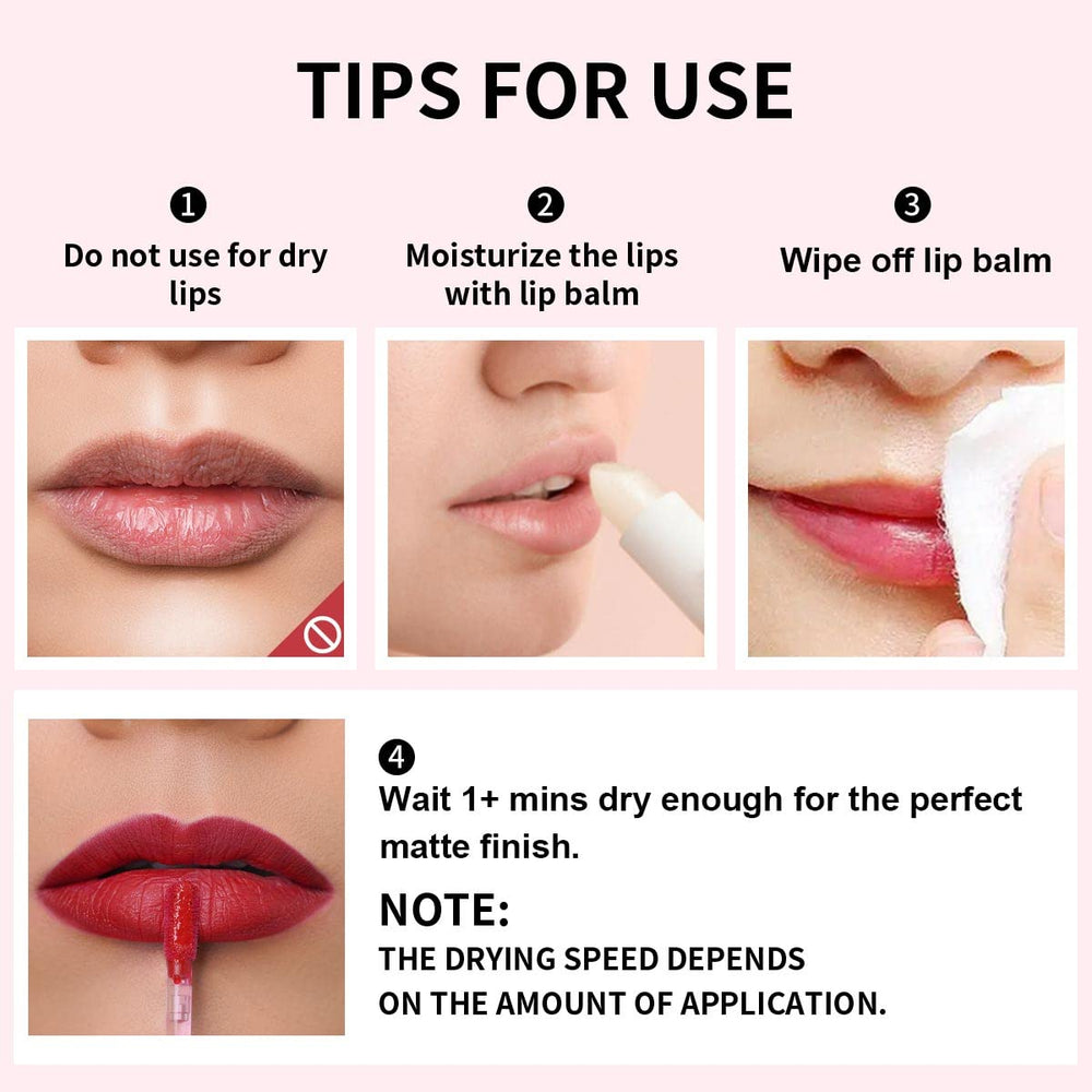 Lifestyle shot of Oulac pinky purple shade for everyday look