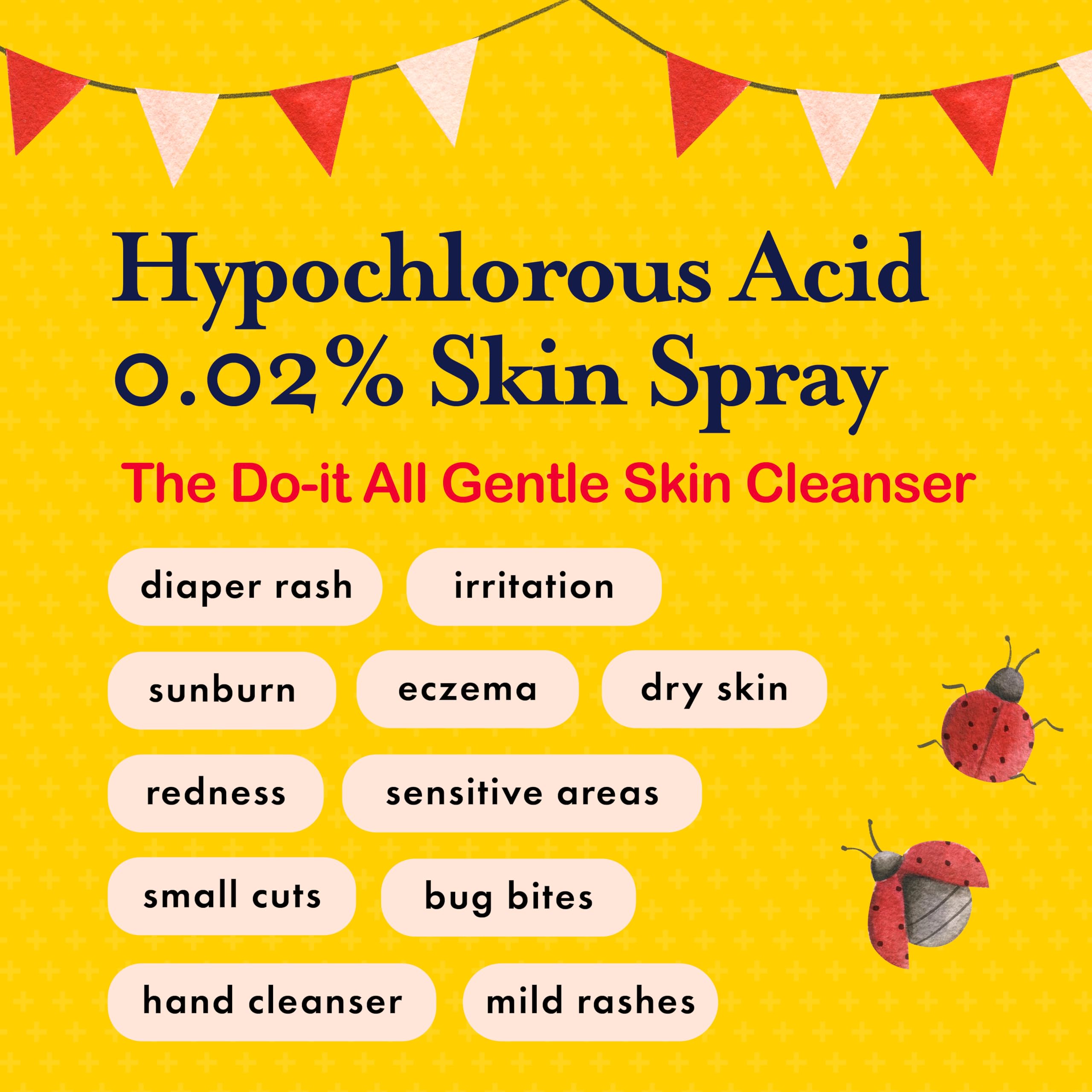 Our Family's Heirloom kids spray for diaper rash promotes quick relief and clean skin
