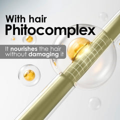 OURO Blonde after-wash hair image highlights refreshed feel and smoothness