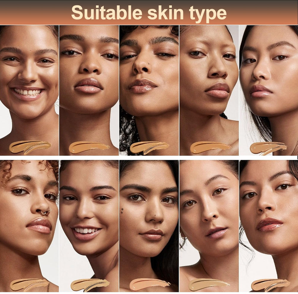 OUSHANG all-skin-types makeup with lightweight, hydrating feel for daily use.