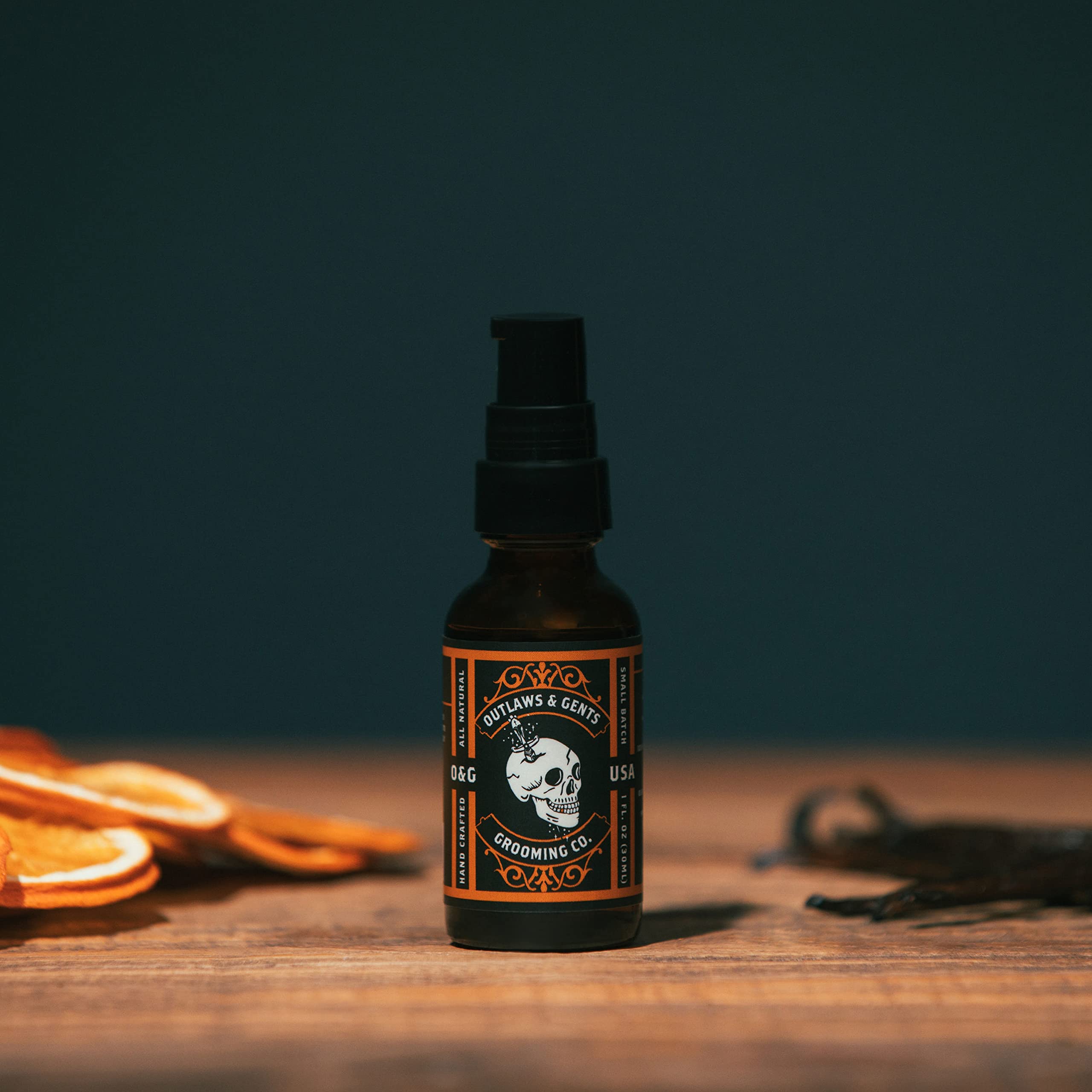 Outlaws & Gents Grooming Co grooming oil routine: effortless maintenance for beard care.