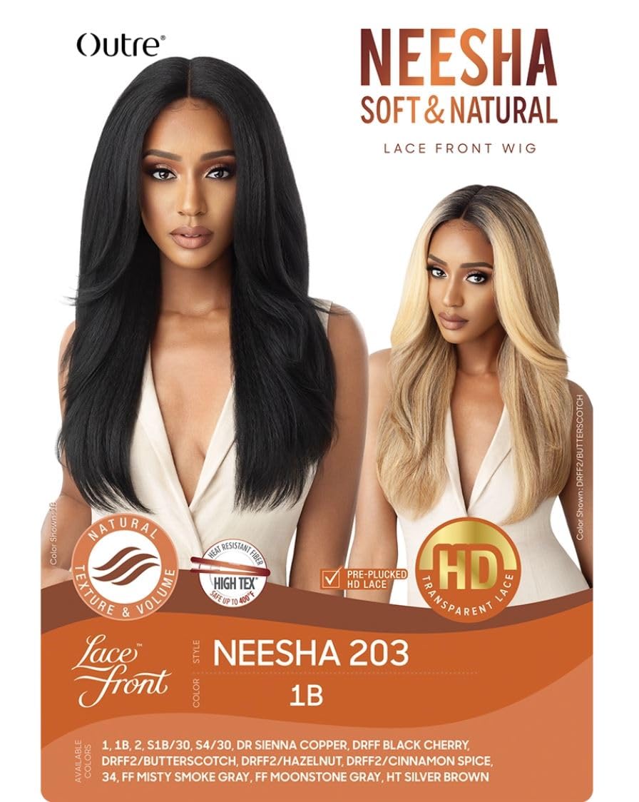 Outre Neesha 203 natural texture and volume for depth and movement.