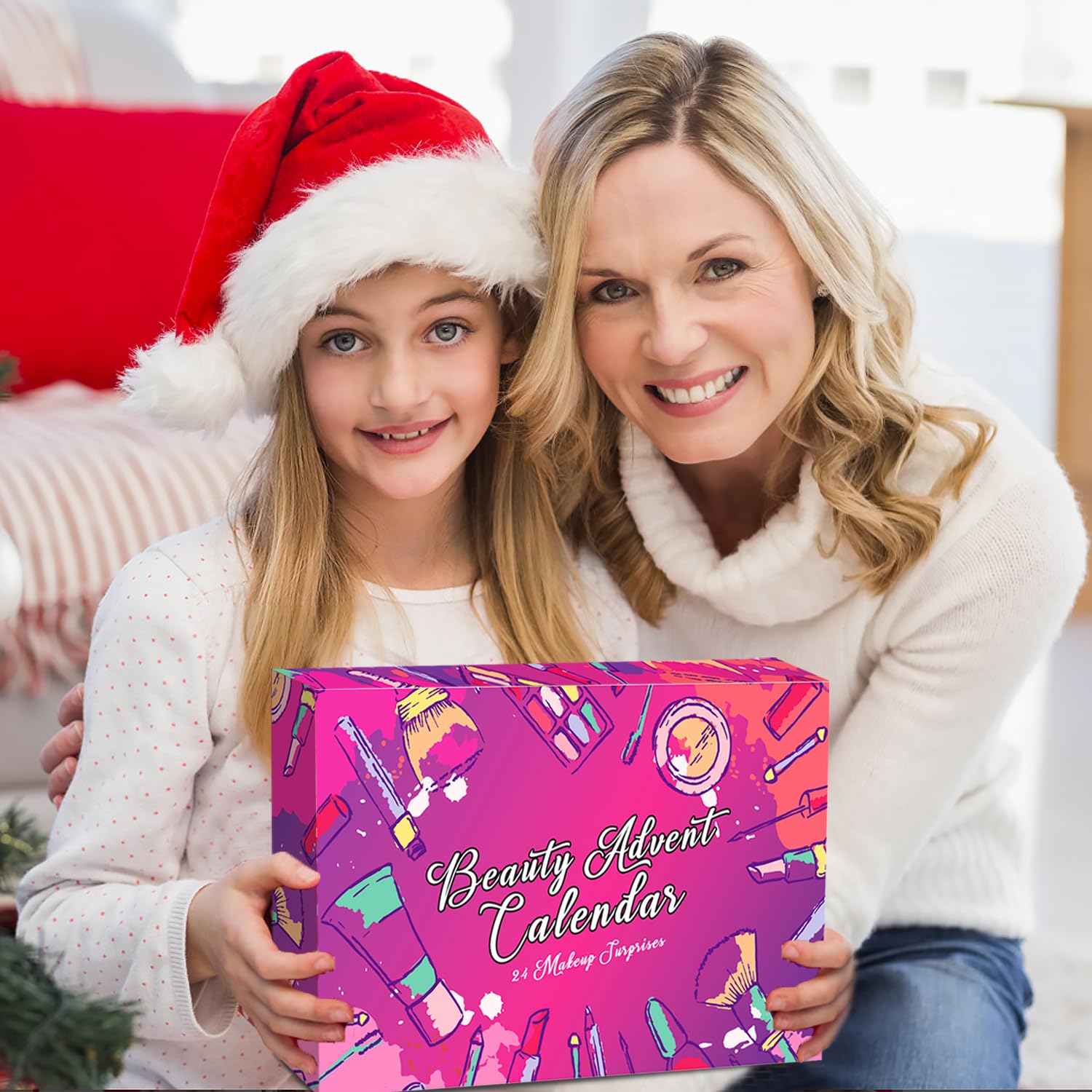 OUXUNX Makeup Advent Calendar 2025 daily surprises for festive looks