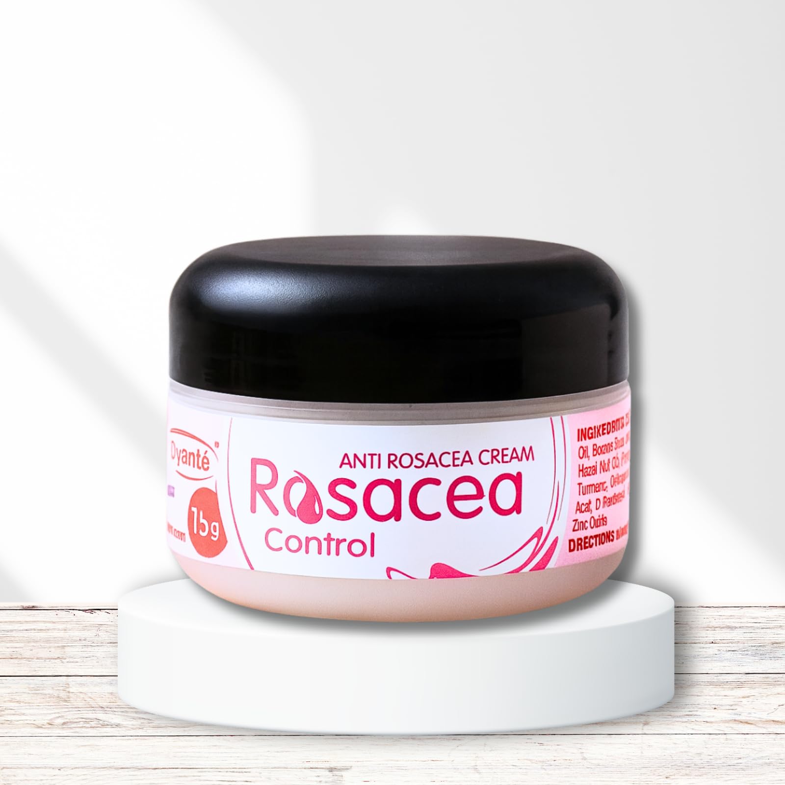 Ovante rosacea cream ingredients tea tree jojoba coconut oils for sensitive skin