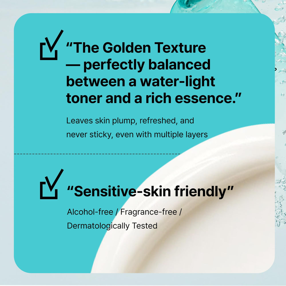 Alcohol-free label on Overlaps Natrun Oasis Ectoin Toner.