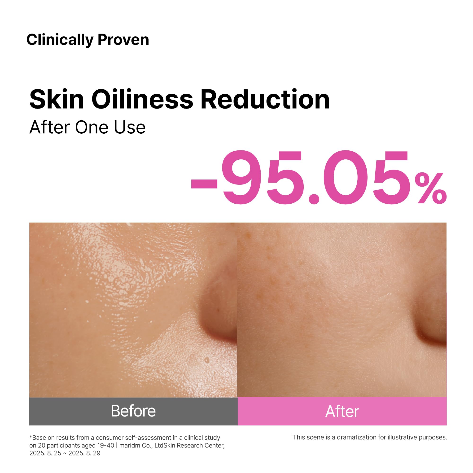 Overlaps Pink Desert Ectoin Cleansing Oil uses enzymes to sweep pores smoothly