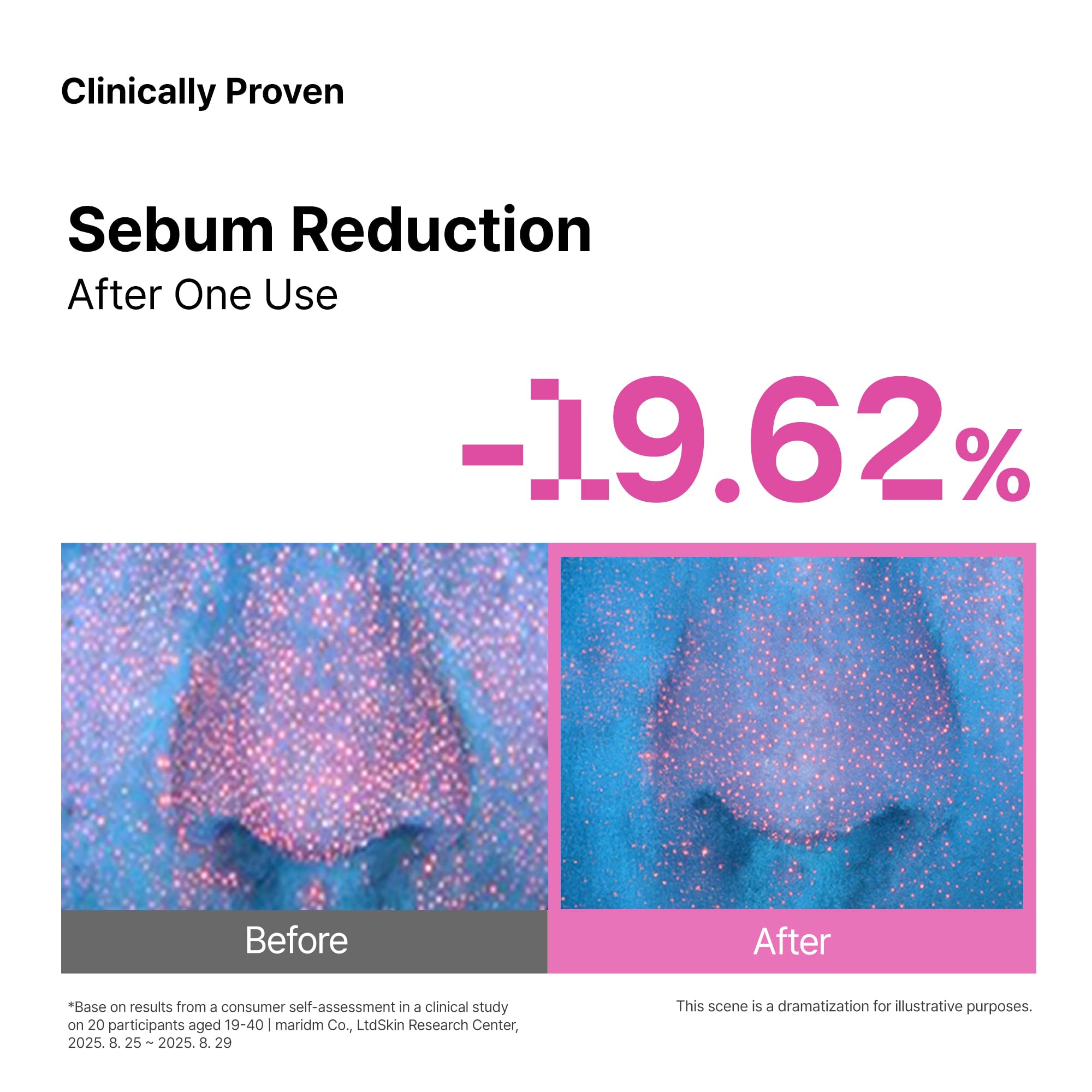 Overlaps Pink Desert Ectoin Cleansing Oil leaves skin hydrated and balanced
